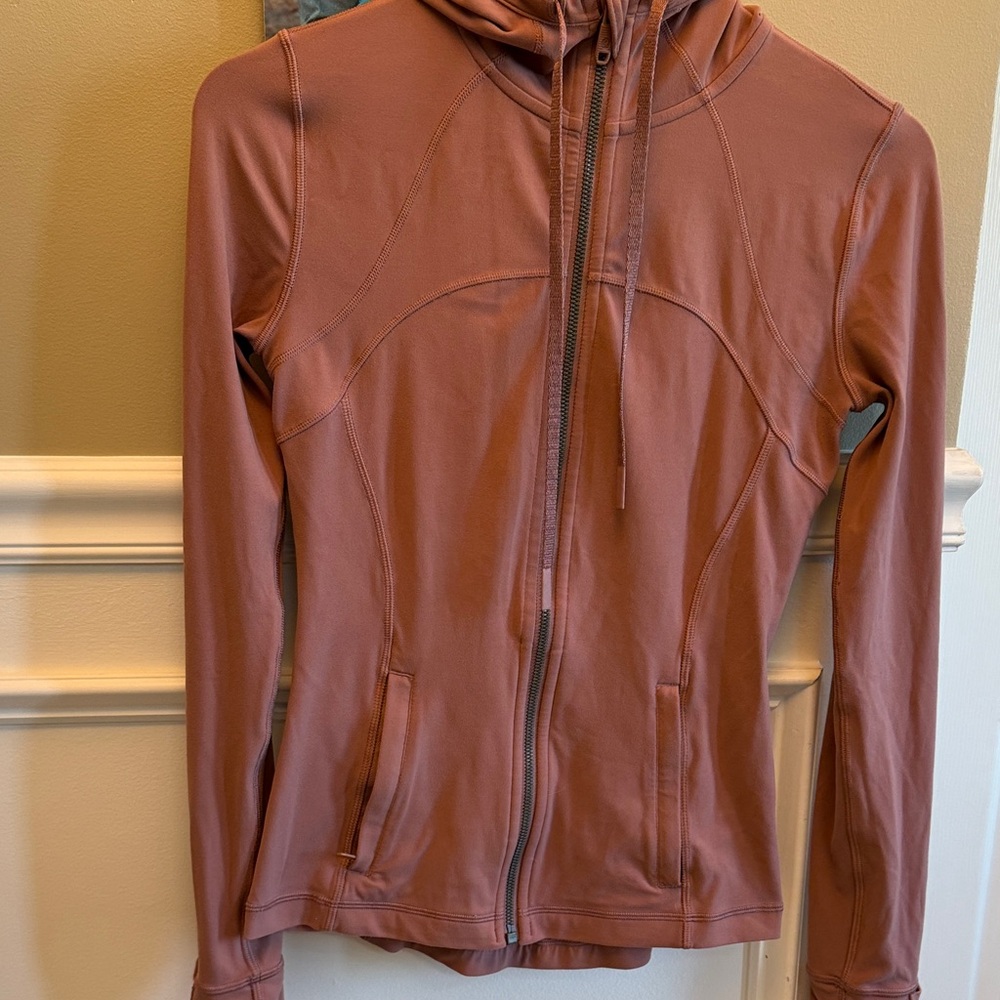 lululemon athletica hooded Dusty Rose align jacket